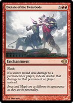 Magic the Gathering Card - Dictate of the Twin Gods - MTG Circle