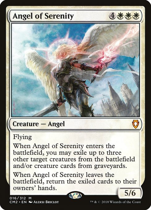 Magic the Gathering Card - Angel of Serenity - MTG Circle
