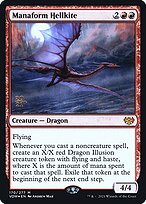 Magic the Gathering Card - Manaform Hellkite - MTG Circle