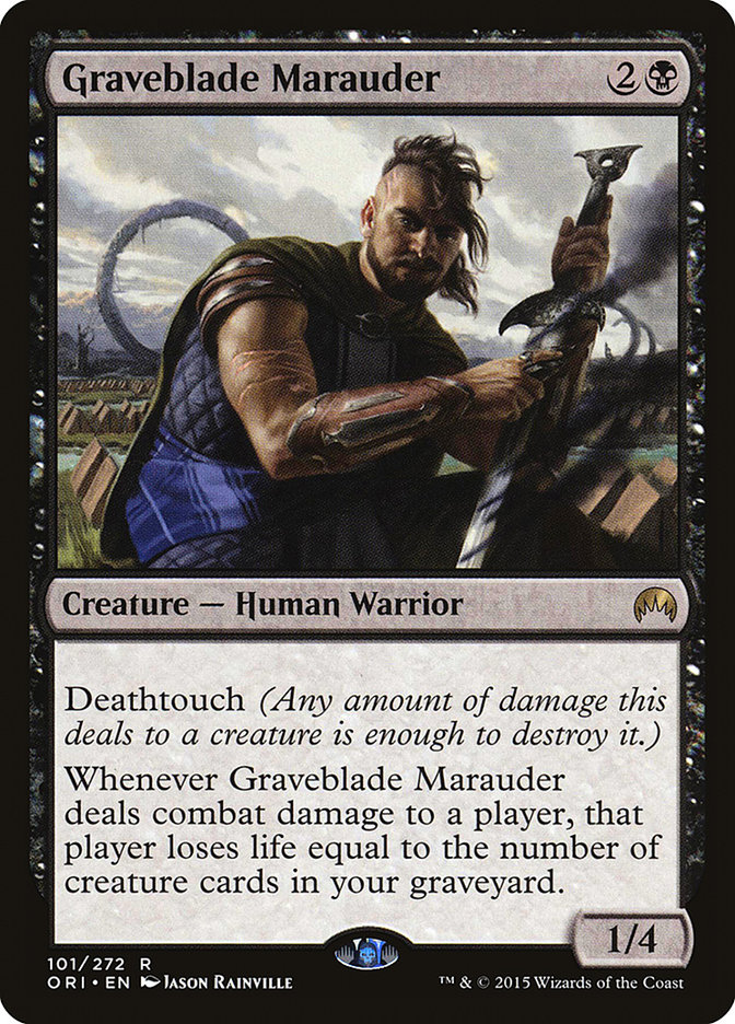 Magic the Gathering Card - Graveblade Marauder - MTG Circle