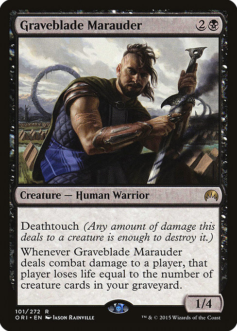 Magic the Gathering Card - Graveblade Marauder - MTG Circle