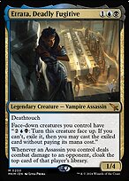 Magic the Gathering Card - Etrata, Deadly Fugitive - MTG Circle