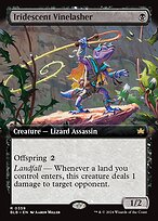 Magic the Gathering Card - Iridescent Vinelasher - MTG Circle