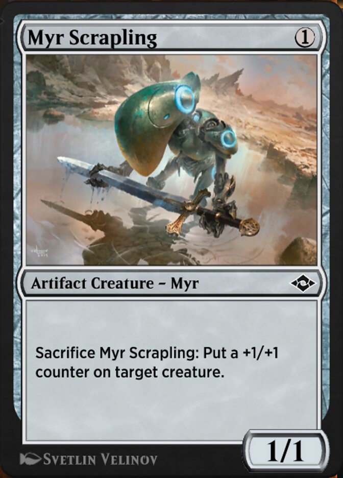 Magic the Gathering Card - Myr Scrapling - MTG Circle