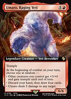 Magic the Gathering Card - Umaro, Raging Yeti - MTG Circle