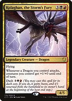 Magic the Gathering Card - Kolaghan, the Storm's Fury - MTG Circle
