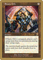 Magic the Gathering Card - Static Orb - MTG Circle