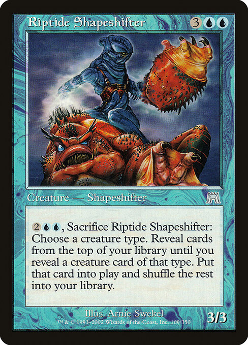 Magic the Gathering Card - Riptide Shapeshifter - MTG Circle