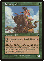 Magic the Gathering Card - Taunting Elf - MTG Circle