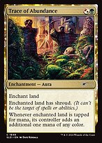Magic the Gathering Card - Trace of Abundance - MTG Circle