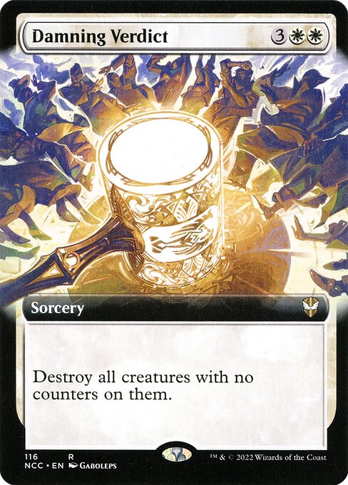 Magic the Gathering Card - Damning Verdict - MTG Circle