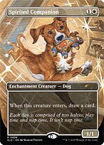 Magic the Gathering Card - Spirited Companion - MTG Circle
