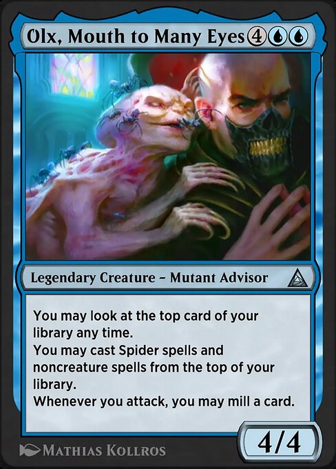 Magic the Gathering Card - Madame Web, Clairvoyant - MTG Circle