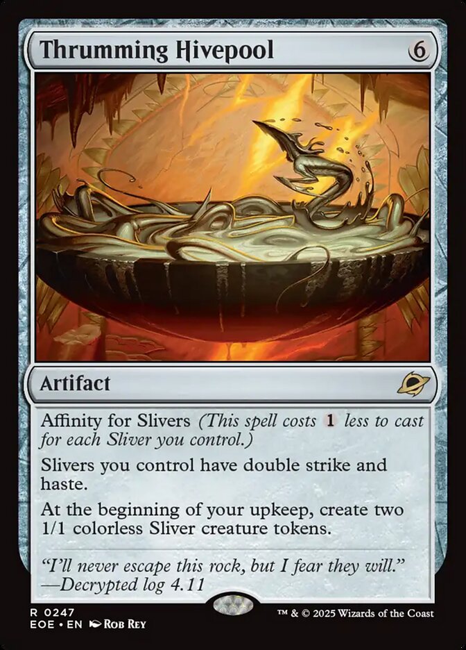 Magic the Gathering Card - Thrumming Hivepool - MTG Circle