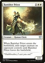 Magic the Gathering Card - Banisher Priest - MTG Circle