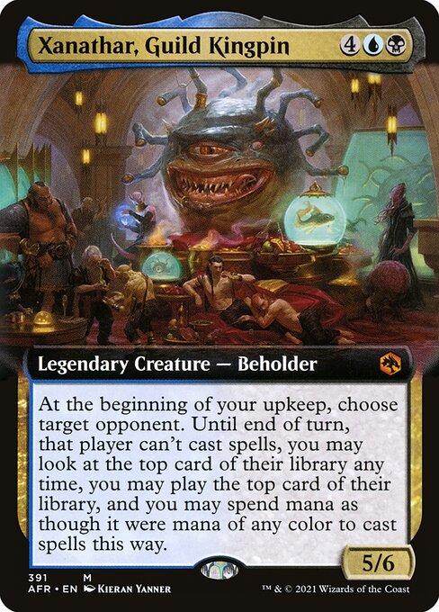 Magic the Gathering Card - Xanathar, Guild Kingpin - MTG Circle