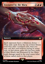 Magic the Gathering Card - Ensnared by the Mara - MTG Circle