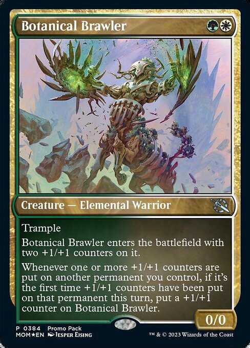 Magic the Gathering Card - Botanical Brawler - MTG Circle