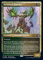 Magic the Gathering Card - Botanical Brawler - MTG Circle