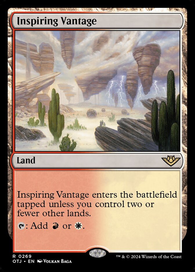 Magic the Gathering Card - Inspiring Vantage - MTG Circle