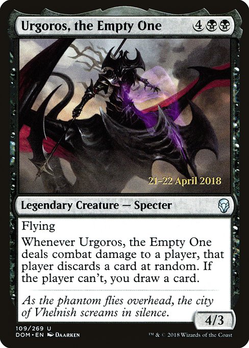 Magic the Gathering Card - Urgoros, the Empty One - MTG Circle