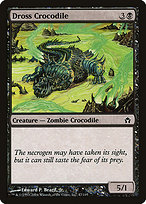 Magic the Gathering Card - Dross Crocodile - MTG Circle