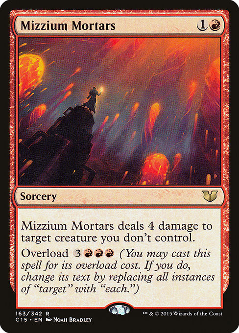 Magic the Gathering Card - Mizzium Mortars - MTG Circle