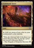 Magic the Gathering Card - Command Tower - MTG Circle