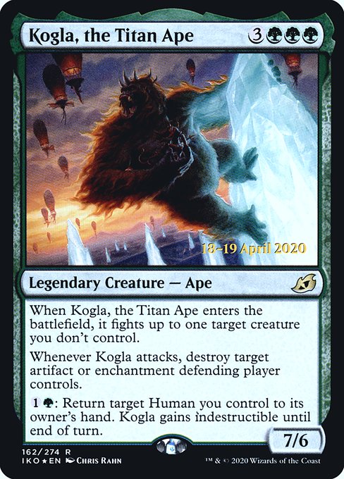 Magic the Gathering Card - Kogla, the Titan Ape - MTG Circle