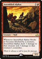Magic the Gathering Card - Assembled Alphas - MTG Circle