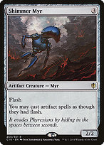 Magic the Gathering Card - Shimmer Myr - MTG Circle