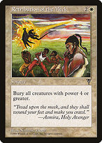 Magic the Gathering Card - Retribution of the Meek - MTG Circle