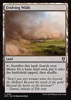 Magic the Gathering Card - Evolving Wilds - MTG Circle