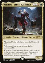 Magic the Gathering Card - Maarika, Brutal Gladiator - MTG Circle