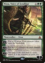 Magic the Gathering Card - Nissa, Voice of Zendikar - MTG Circle
