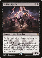 Magic the Gathering Card - Pitiless Horde - MTG Circle