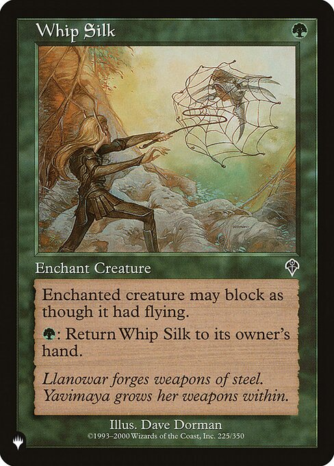 Magic the Gathering Card - Whip Silk - MTG Circle