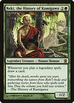 Magic the Gathering Card - Reki, the History of Kamigawa - MTG Circle