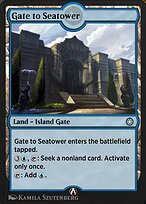 Magic the Gathering Card - Gate to Seatower - MTG Circle