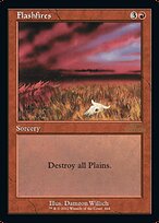 Magic the Gathering Card - Flashfires - MTG Circle