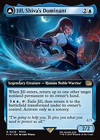 Magic the Gathering Card - Jill, Shiva's Dominant // Shiva, Warden of Ice - MTG Circle