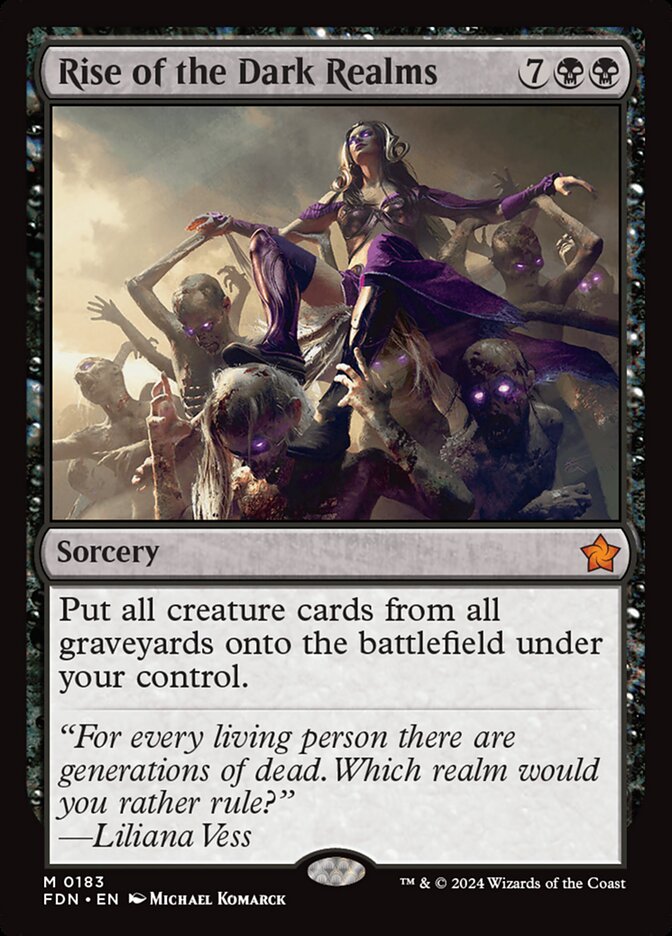 Magic the Gathering Card - Rise of the Dark Realms - MTG Circle