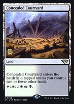 Magic the Gathering Card - Concealed Courtyard - MTG Circle