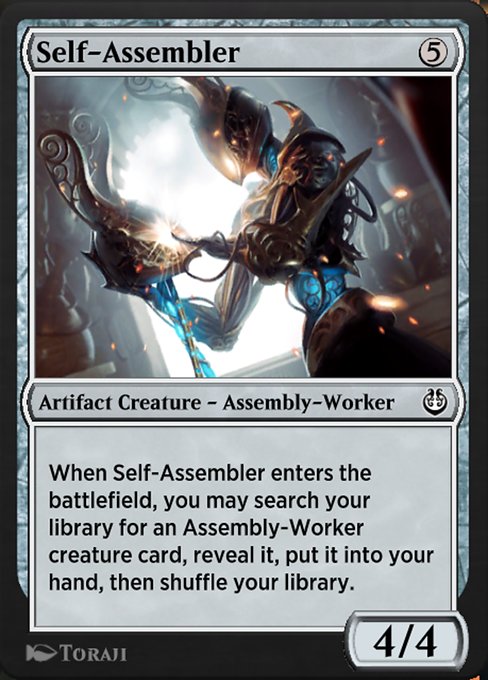 Magic the Gathering Card - Self-Assembler - MTG Circle