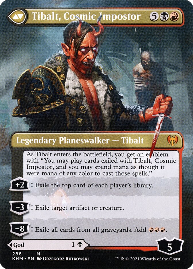 Magic the Gathering Card - Tibalt, Cosmic Impostor - MTG Circle