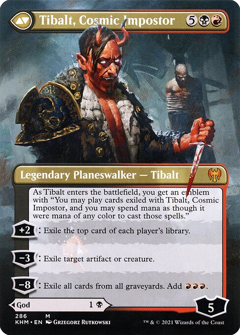 Magic the Gathering Card - Tibalt, Cosmic Impostor - MTG Circle