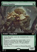 Magic the Gathering Card - Swarm Shambler - MTG Circle