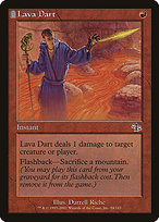 Magic the Gathering Card - Lava Dart - MTG Circle