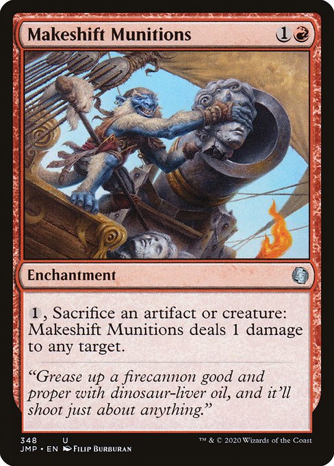 Magic the Gathering Card - Makeshift Munitions - MTG Circle