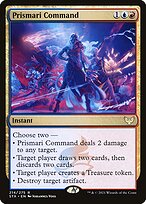 Magic the Gathering Card - Prismari Command - MTG Circle